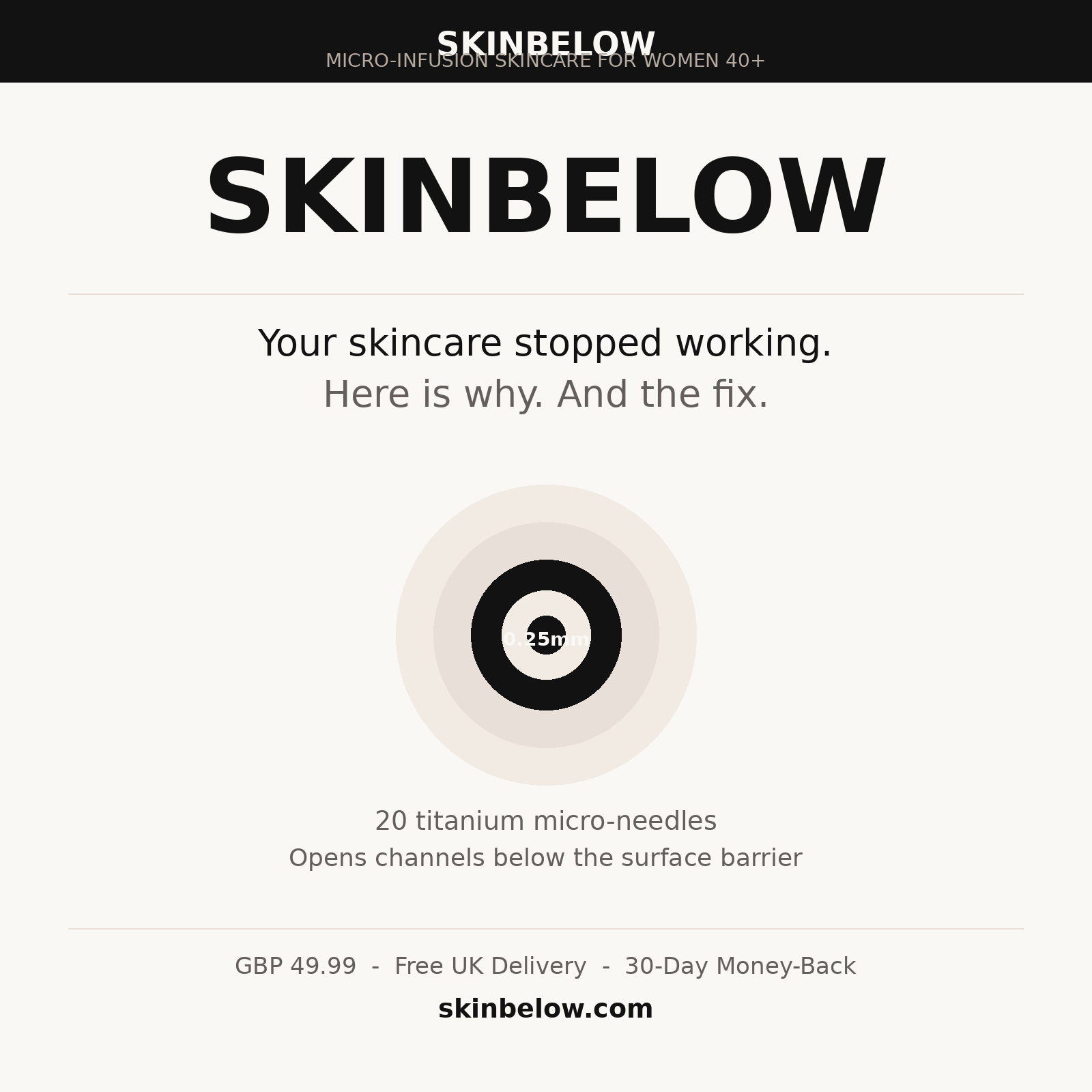 SkinBelow Micro-Infusion Pen - hero image